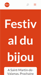 Mobile Screenshot of festivaldubijou.com